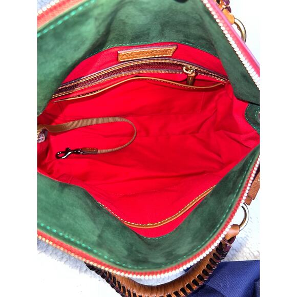 Dooney and Bourke brown Florentine Bristol Satchel - Picture 7 of 12